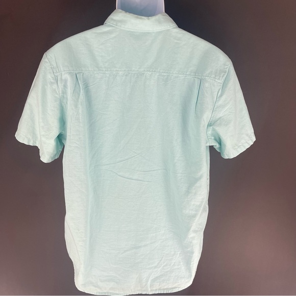 Vans Men’s Green Button Shirt M - Picture 3 of 5